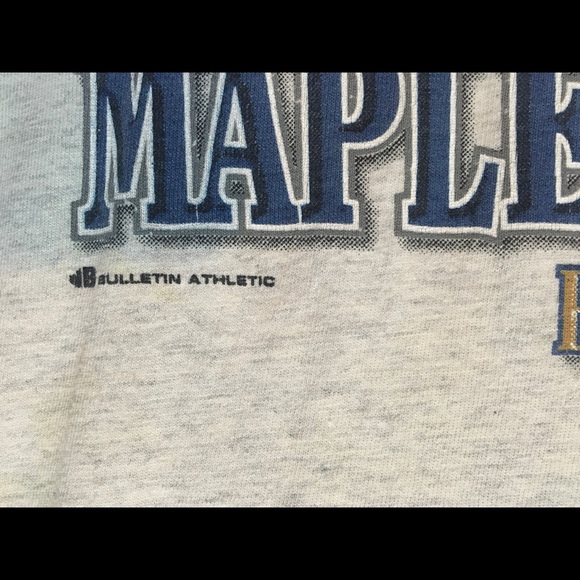 Vintage Maple Leaf VS Black Hawks Tee - Picture 3 of 9